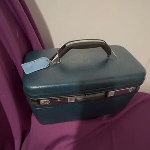 Samsonite Navy Travel makeup TRAIN Case